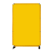 Yellow Partition Style Welding Screen, 4'W x 7'H