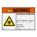 Class 3B WARNING Sign - Laser Controlled Area - Sign