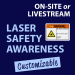 On-Site or Livestream Laser Safety Awareness Training Course