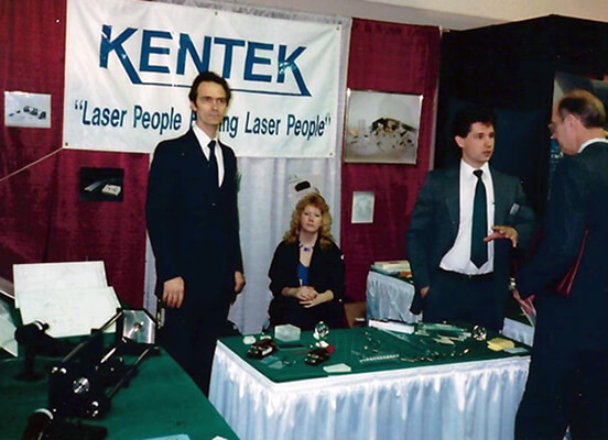 Kentek’s First Trade Show:  CLEO 1989