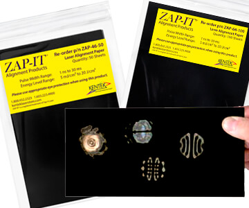 ZAP-IT Laser Alignment Paper