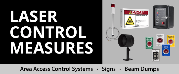 Laser Control Measures, Interlocks, Signs, Beam Dumps